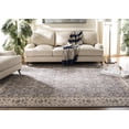 thumbnail image 1 of Safavieh Heirloom Rayen Oriental Polyester Area Rug, Ivory/Blue, 5'3" x 7'6", 1 of 8
