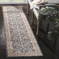 thumbnail image 1 of Safavieh Heirloom Rayen Oriental Polyester Runner Rug, Navy/Beige, 2' x 8', 1 of 8