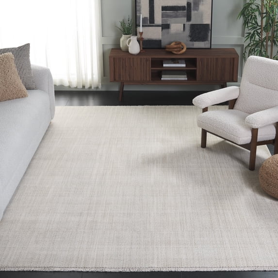 Safavieh Herat Keeley Solid Area Rug, Ivory/Beige, 9' x 12'