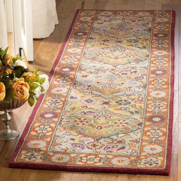 Safavieh Heritage MULTI / RED 2'-3" X 20' Runner - HG510B-220