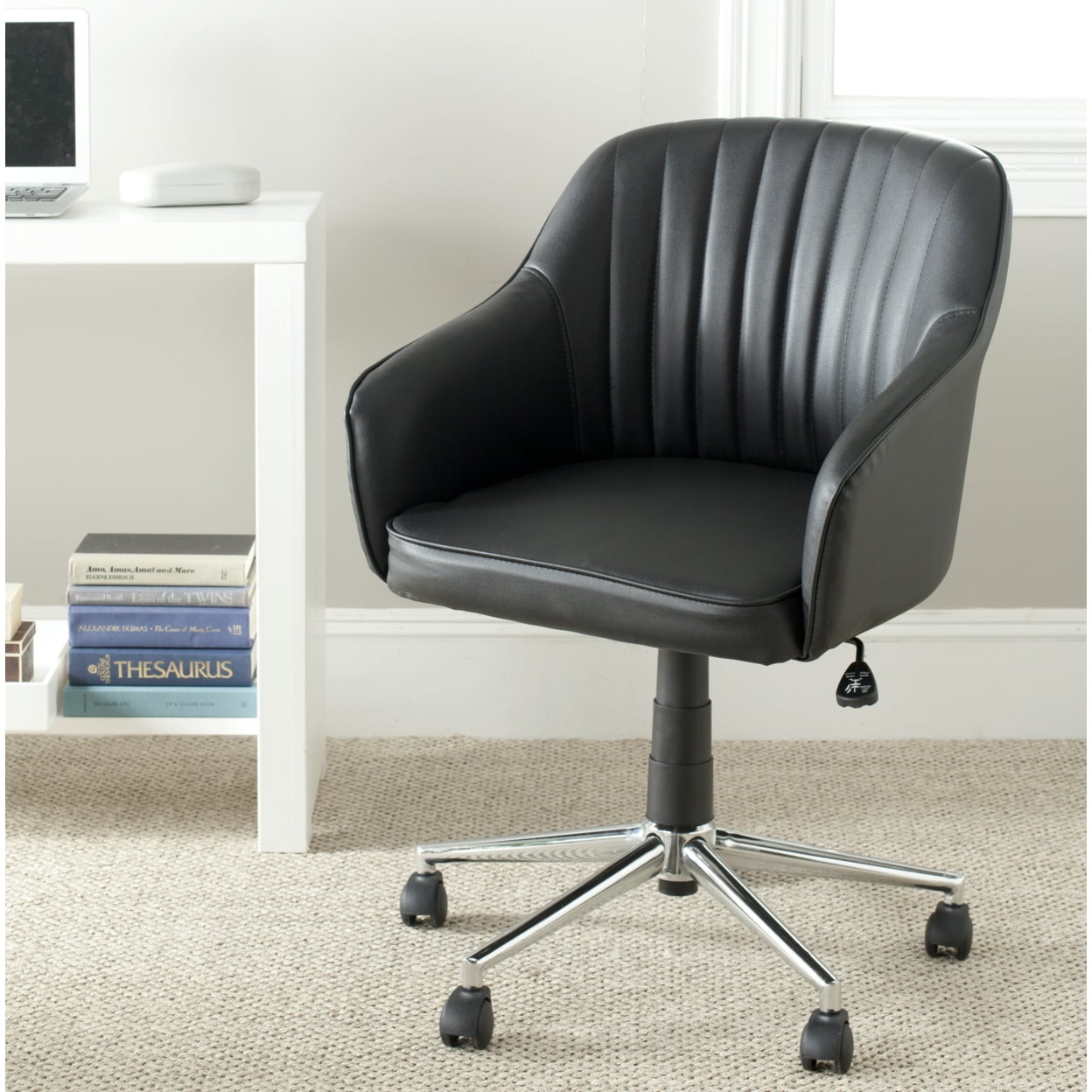Retro swivel shop desk chair
