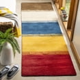 thumbnail image 1 of Safavieh Himalaya Caelestinus Solid Wool Runner Rug, Beige/Multi, 2'3" x 8', 1 of 8