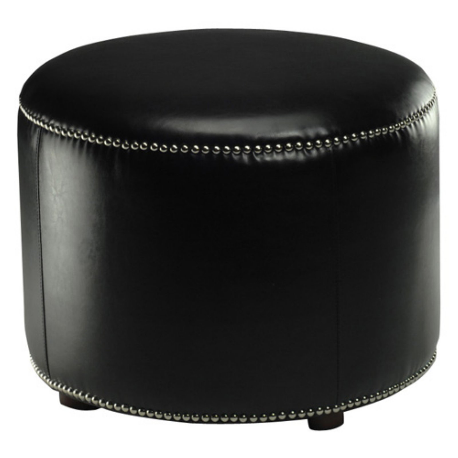 Safavieh Hogan Black Ottoman