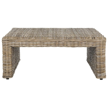 Persis Wicker Coffee Table-Color:Natural