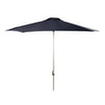 thumbnail image 1 of Safavieh Hurst 9' Market Crank UV Resistant Patio Umbrella, Navy, 1 of 6