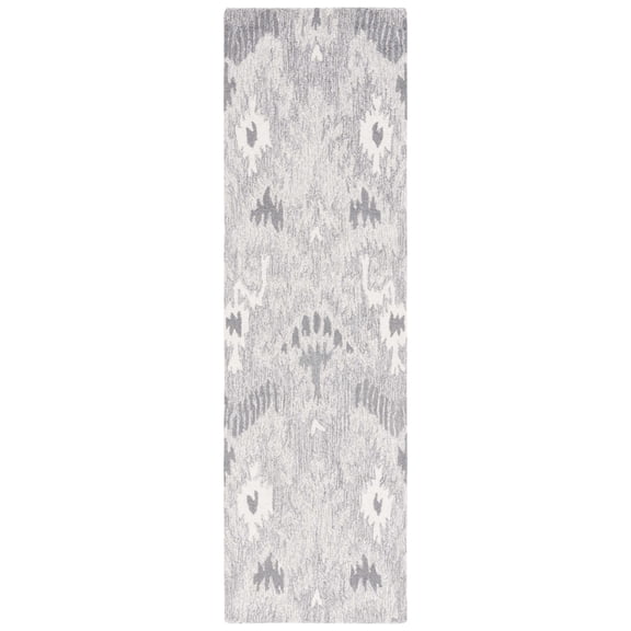 Safavieh IKT652F Ikat Grey / Ivory