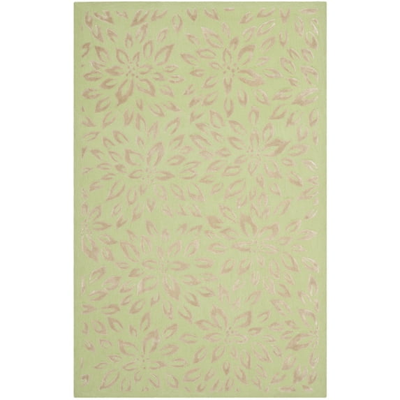 Safavieh IMR362B Isaac Mizrahi Green / Taupe