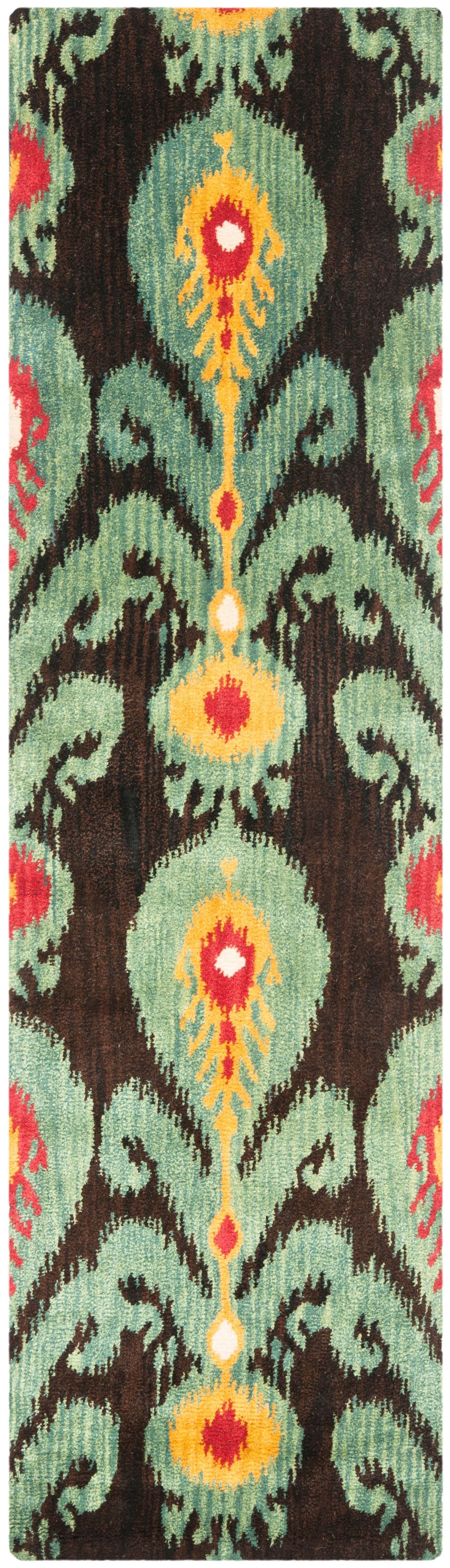 Abbot Rug Safavieh Ikat Abbot Southwestern Area Rug or Runner - Walmart.com