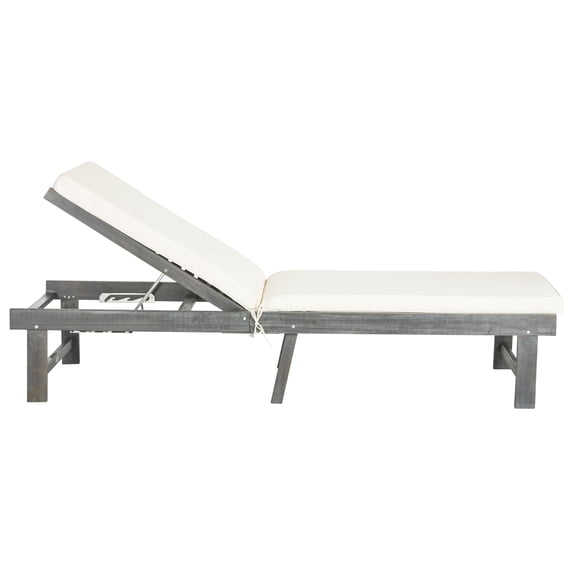 Safavieh Inglewood Outdoor Modern Chaise Lounge Chair with Cushion