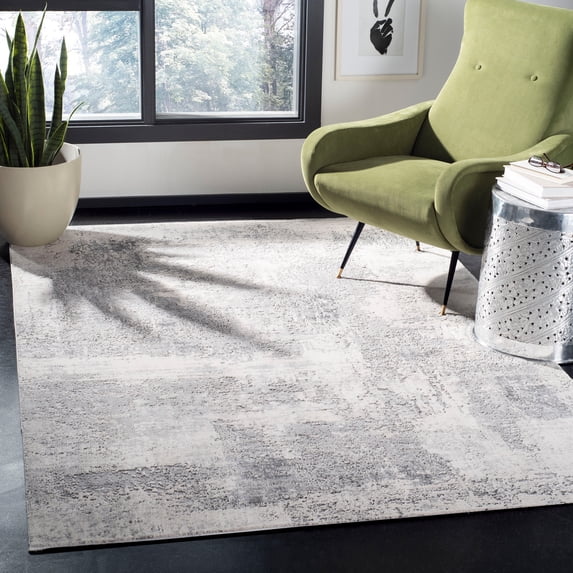 Safavieh Invista Peregrine Abstract Area Rug, Gray/Ivory, 5'3" x 7'6"