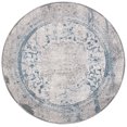 thumbnail image 1 of SAFAVIEH Invista Katharine Abstract Area Rug, Grey/Blue, 6'7" x 6'7" Round, 1 of 10