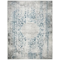 SAFAVIEH Invista Katharine Abstract Area Rug, Grey/Blue, 8' x 10'