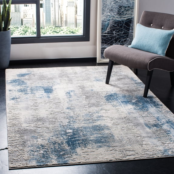 Safavieh Invista Kalya Abstract Area Rug, Gray/Ivory, 5'3" x 7'6"