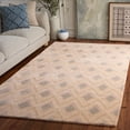 thumbnail image 1 of Safavieh Isaac Mizrahi Normina Geometric Wool Area Rug, Beige/Gray, 5' x 8', 1 of 11