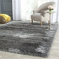 thumbnail image 1 of Shag & Flokati Rug - Isaac Mizrahi Shag Polyester/Polypropylene -Silver-Color:Silver,Design:Shag & Flokati,Shape:Large Rectangle,Size:10'L x 8'W, 1 of 3