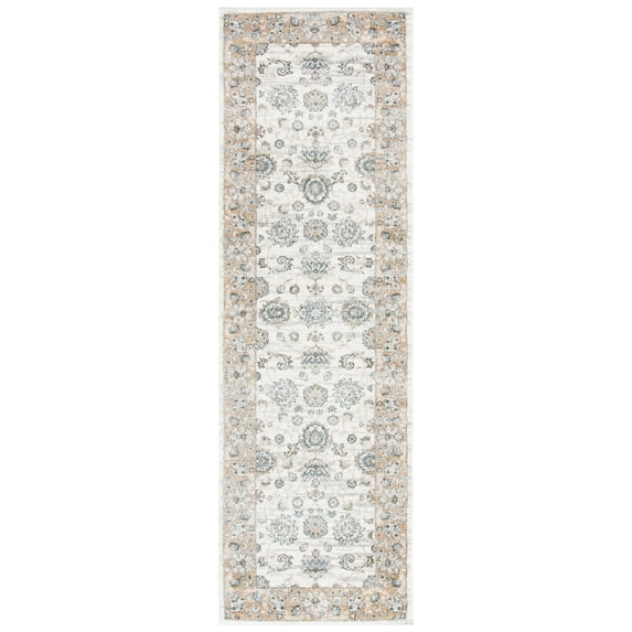 SAFAVIEH Isabella Kiana Oriental Runner Rug, Cream/Beige, 2'2" x 11'