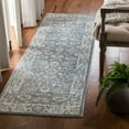 thumbnail image 1 of Safavieh  Isabella Hazbie Traditional Floral Oriental Area Rug Grey/Cream 2'2" x  7' 8' Runner,6' Runner Runner Kitchen,Bathroom,Entryway Cream Runner, 1 of 5
