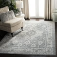 thumbnail image 1 of Safavieh  Isabella Minola Traditional Oriental Rug Grey/Cream 6'7" 6' Square Indoor Living Room,Dining Room,Bedroom Square, 1 of 5