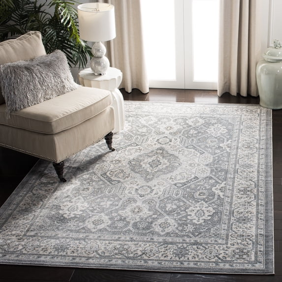 Safavieh Isabella Zander Oriental Area Rug, Gray/Cream, 6' x 8'