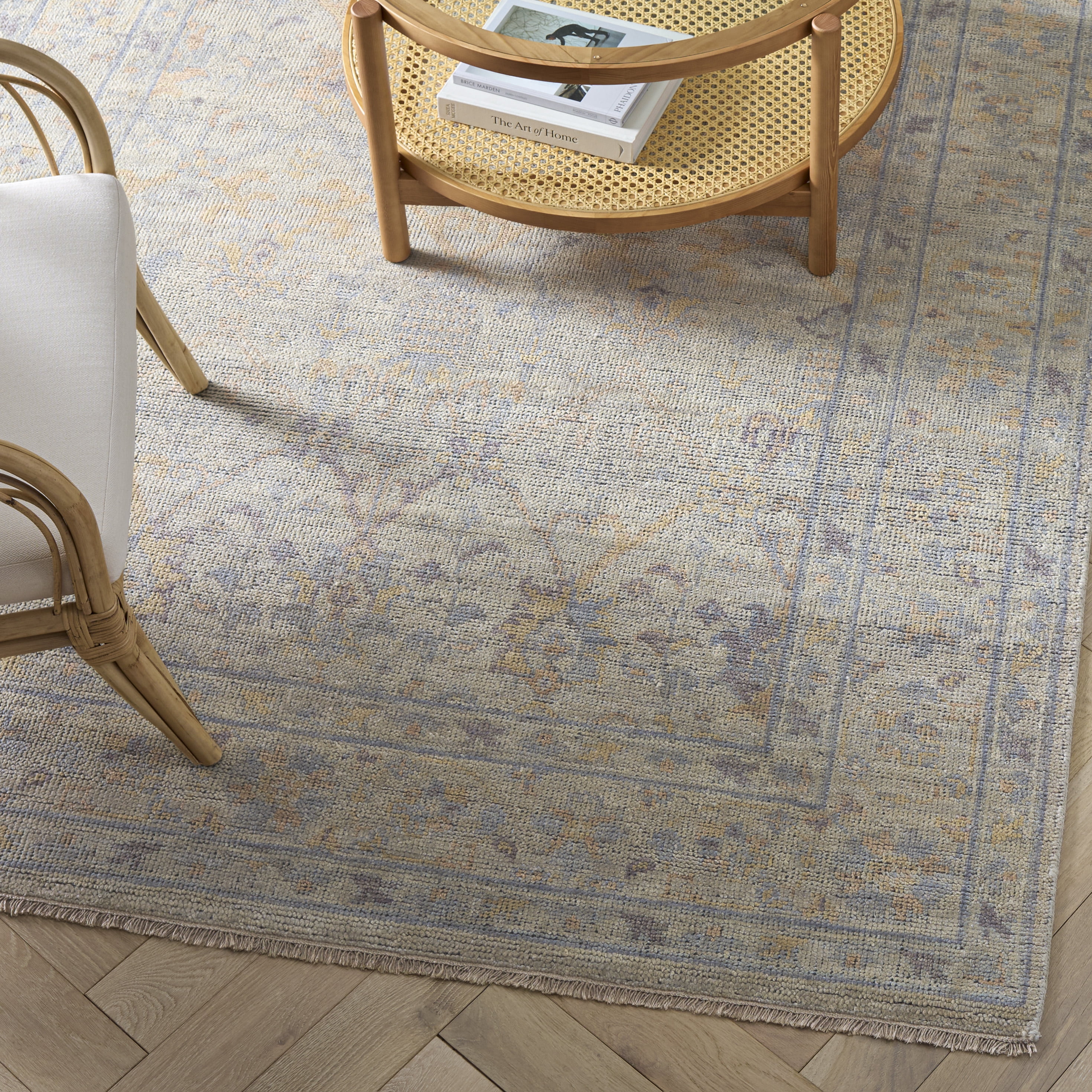 Safavieh Izmir Rodina Floral Area Rug, Gray/Rust, 6' x 9'