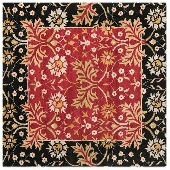 Safavieh Jardin Harper Hand-Tufted Wool Area Rug or Runner, Red/Black