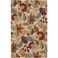 thumbnail image 1 of Country/Floral Rug - Jardin Wool Pile -Beige/Multi-Color:Beige/Multi,Design:Country/Floral,Shape:Medium Rectangle,Size:5' x 8', 1 of 2