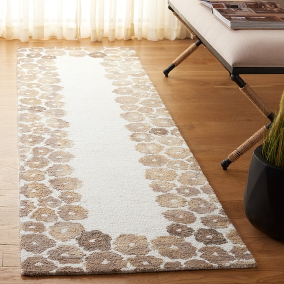 Safavieh Jardin Kathleen Floral Runner Rug, Beige/Ivory, 2'3" x 8'