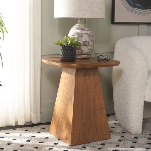 Safavieh Jean Morden Wood End Table, Brown
