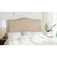 thumbnail image 1 of Safavieh Jeneve Retro Winged Upholstered Headboard, Full, Hemp, 1 of 3