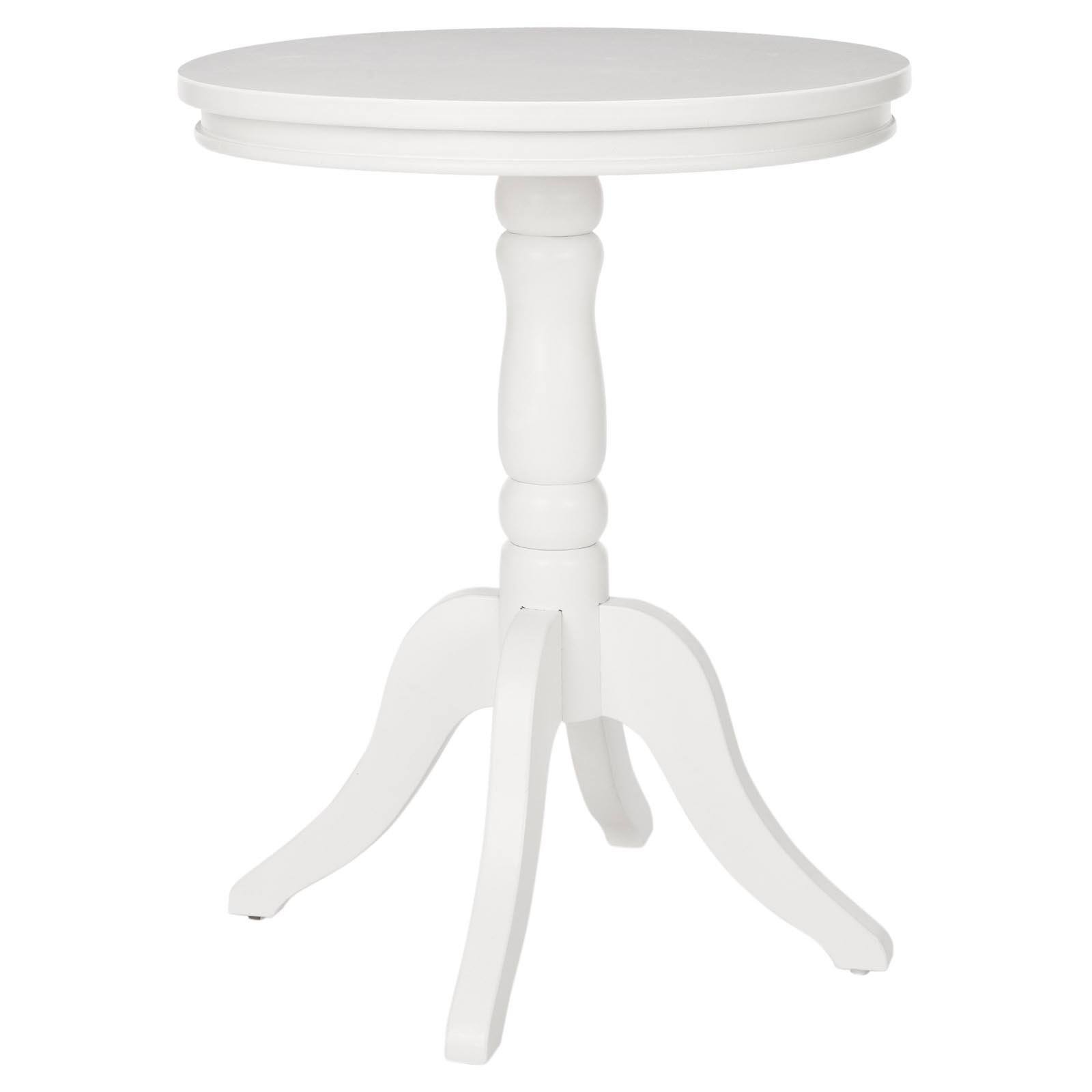 Safavieh Juliet Pine Wood Side Table in White - image 1 of 5