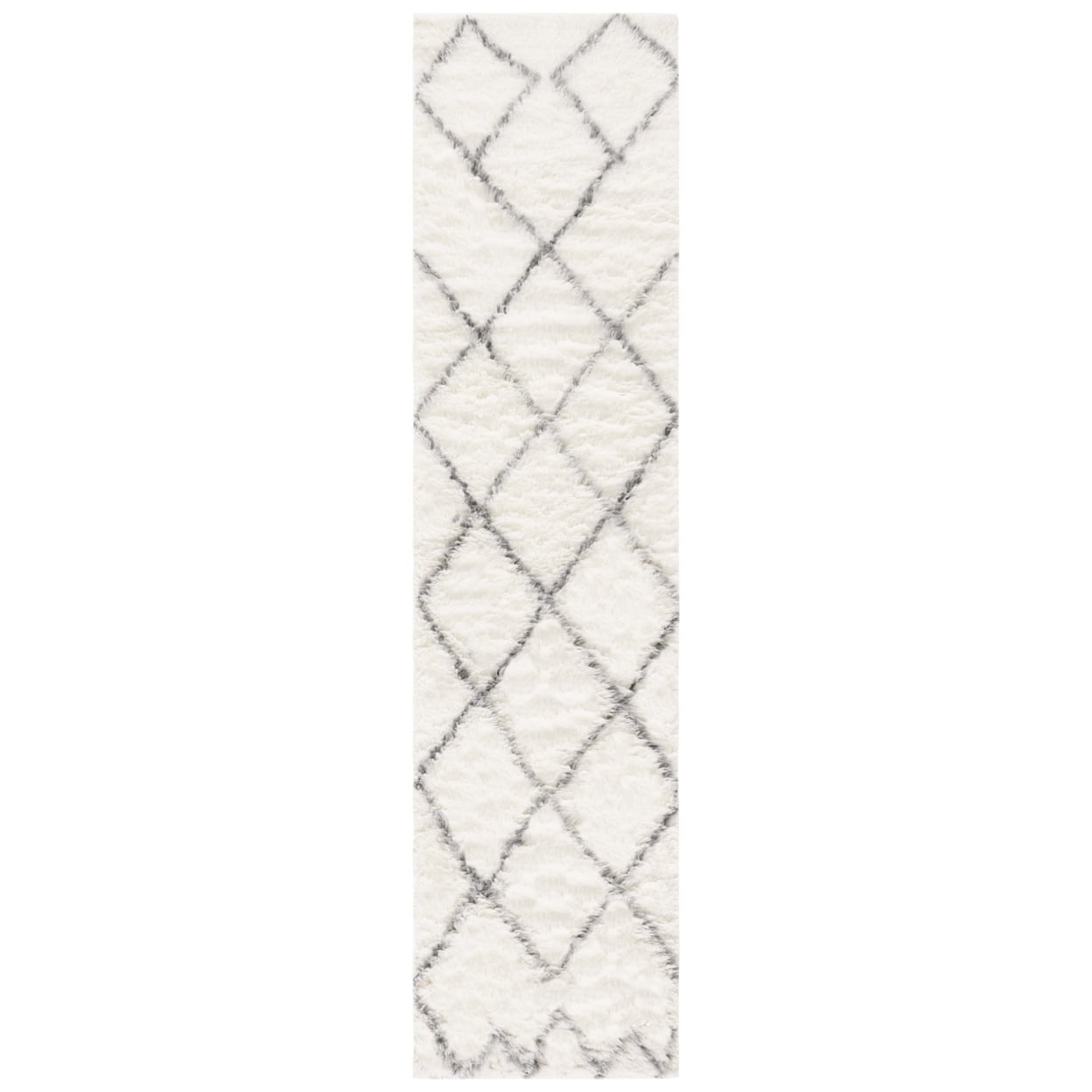 Kenya Ivory Hand-Knotted Wool Runner Rug 2'-3" x 9'