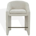 thumbnail image 1 of Safavieh Kagan Wood and Stainless Steel Counterstool in Cream, 1 of 7