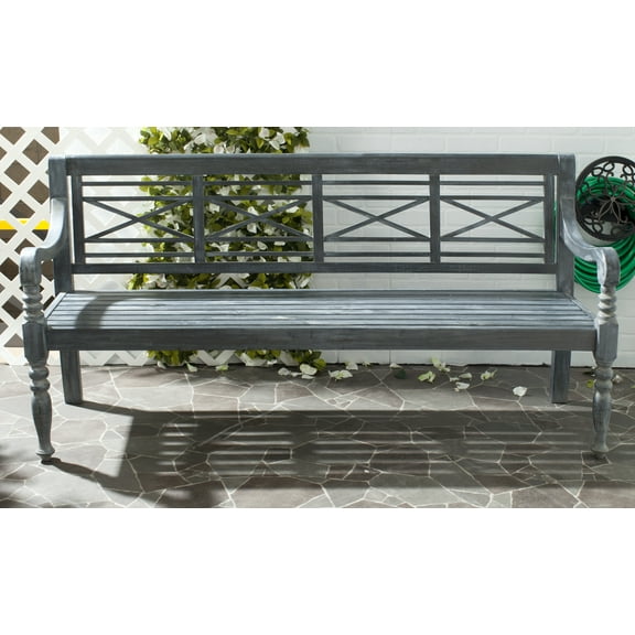 Safavieh Karoo Indoor/Outdoor Contemporary Acacia Bench