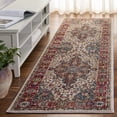 thumbnail image 1 of Safavieh Kashan Pema Oriental Runner Rug, Ivory/Blue, 2'6" x 12', 1 of 11