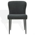 thumbnail image 1 of Safavieh Katlynn Wood and Iron Dining Chair in Dark Gray / Black, 1 of 7