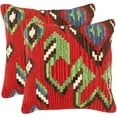 thumbnail image 1 of Safavieh Katsina Southwestern Pillow, Set of 2, 1 of 2
