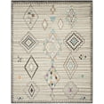 thumbnail image 1 of SAFAVIEH Kenya Jefferson Moroccan Area Rug, Natural/Multi, 8' x 10', 1 of 12