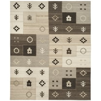 SAFAVIEH Kenya Cori Aztec Area Rug, Natural, 8' x 10'
