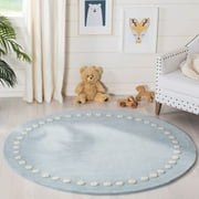 Safavieh Kids Fiona Solid Bordered Area Rug or Runner
