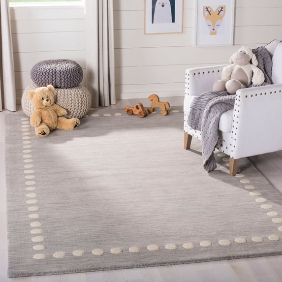 Safavieh Kids Fiona Solid Bordered Area Rug or Runner