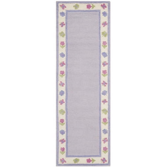 Safavieh Kids Sierra Hand-Tufted Area Rug or Runner, Lavender/Multi