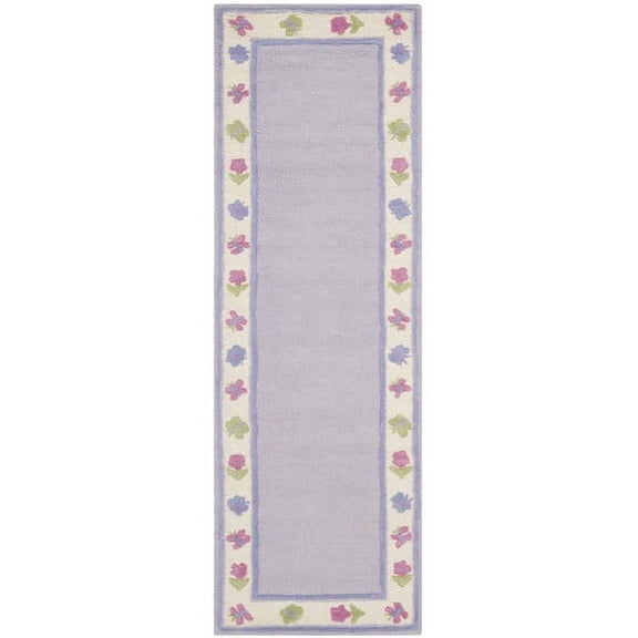 Safavieh Kids Sierra Hand-Tufted Area Rug or Runner, Lavender/Multi