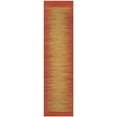 thumbnail image 1 of SAFAVIEH Kilim Rishika Geometric Wool Runner Rug, Rust, 2'3" x 8', 1 of 7