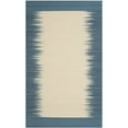 thumbnail image 1 of SAFAVIEH Kilim Trenton Geometric Wool Area Rug, Beige/Light Blue, 4' x 6', 1 of 8