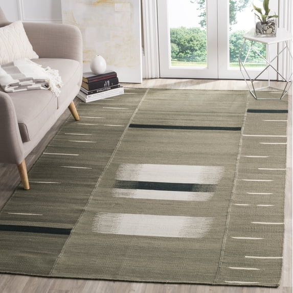 Safavieh Kilim Zavia Geometric Wool Area Rug, Beige, 8' x 10'
