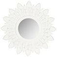 thumbnail image 1 of Safavieh  King White Sunburst 30-inch Decorative Mirror - 30" x 30" x 0.8", 1 of 4