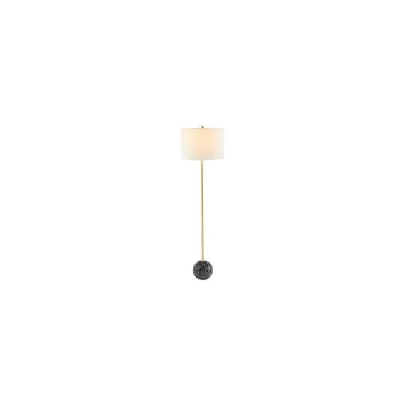 Safavieh Lighting Kyrene Modern 64-inch Floor Lamp - 17 in. W x 17 in. D x 64 in. H Gold/Black
