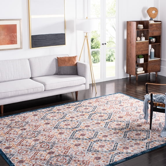 Safavieh Lagoon Tamzen Geometric Area Rug, Brown/Navy, 8' x 10'