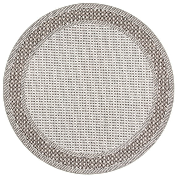 Safavieh Lakeside Atixhe Indoor/ Outdoor Waterproof Patio Backyard Rug 6'7" Round 6' Round, 8' Round Outdoor, Indoor Entryway, Living Room, Bedroom