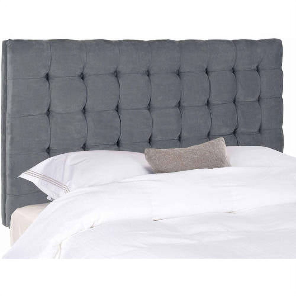 Safavieh Lamar Classic Modern Tufted Headboard, Queen, Grey